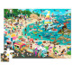 Puzzle Une journée à la plage 48 pcs CROCODILE CREEK