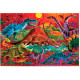 Puzzle métallisé "Dinosaures" 60 pcs CROCODILE CREEK