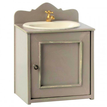 Meuble lavabo vintage miniature Maileg