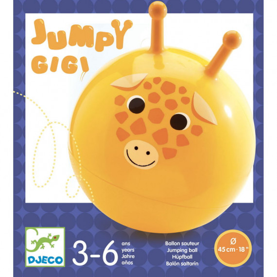 Ballon sauteur 'Jumpy Gigi' DJECO 0182