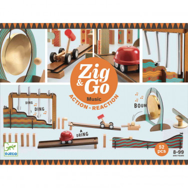 ZIG & GO Music - 52 pièces DJECO 5645
