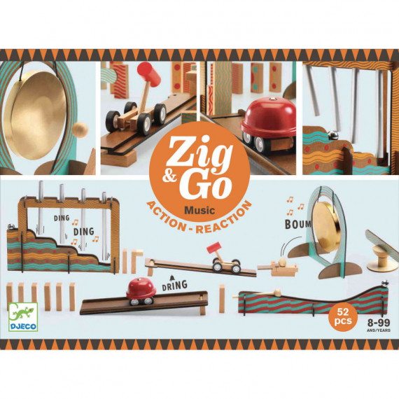 ZIG & GO Music - 52 pièces DJECO 5645