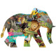 Puzzle silhouette 300 pcs 'Safari africain' Mudpuppy
