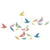 Mobile en papier "Des oiseaux multicolores" DJECO 4375 Collection Katsumi Komagata