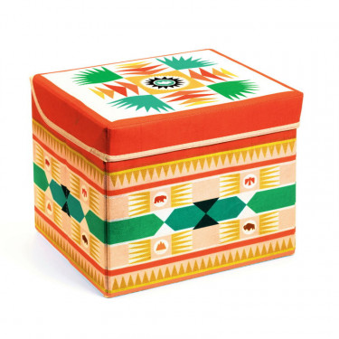 Coffre à jouets siège pour enfant "Tipi" DJECO 4482