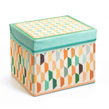 Coffre à jouets siège pour enfant "Orient" DJECO 4484