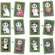 Jeu de 7 familles à colorier "Chics animaux" DIY DJECO 7947