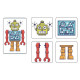 mémo ROBOTS jeu de cartes DJECO 5097