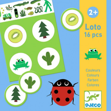 Loto tactile Tactil Bzzz jeu éducatif DJECO 8259