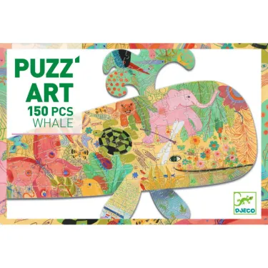 Puzzle Puzz'Art Baleine 150 pcs DJECO 7658