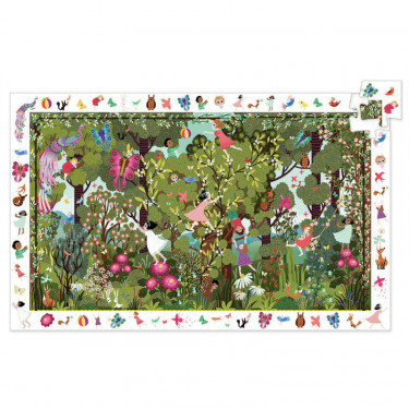 Jeux au jardin, Puzzle observation 100 pcs DJECO 7512