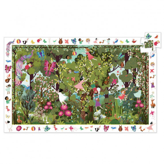 Puzzle Djeco Puzzle enfant Jeux au jardin 100 pièces