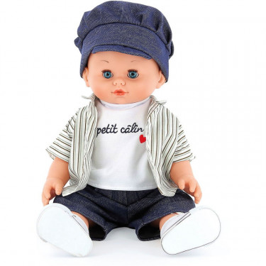 Poupée Petit Câlin 36cm "Jules" Petitcollin
