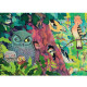 Puzzle 1000 pcs Hiboux et oiseaux DJECO 7644