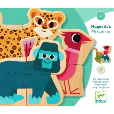 Puzzlo Jungle - Puzzle - 15 pièces - Djeco