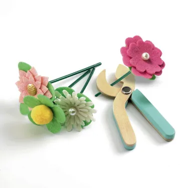 Rose & Florian,  jouer à créer des bouquets de fleurs DJECO 5501