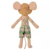 Papa souris et sa cabine de plage Maileg