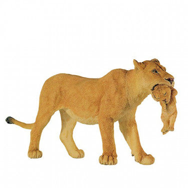 Lionne avec lionceau PAPO 50043