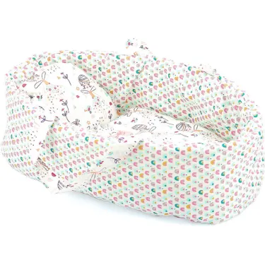 Couffin en tissu "Une histoire de fée" pour poupée de 36 cm Petitcollin