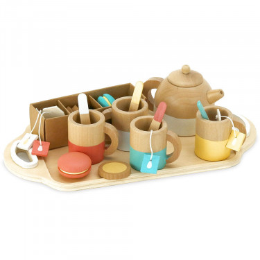 Service à thé, dînette en bois VILAC 8164