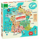 Puzzle carte de France 300 pcs Ingela P. Arrhenius VILAC 7618
