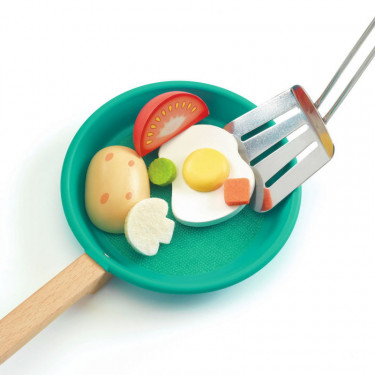 Cook & Scratch,  jouer à cuisiner des poêlées DJECO 5502