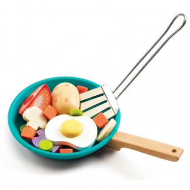 Cook & Scratch,  jouer à cuisiner des poêlées DJECO 5502