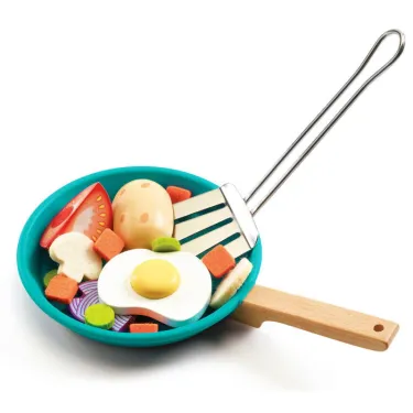 Cook & Scratch,  jouer à cuisiner des poêlées DJECO 5502