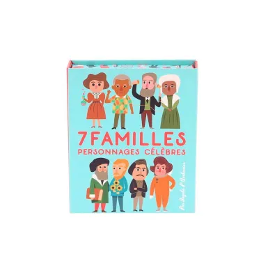 Jeu de 7 familles "Personnages célèbres" Ingela P. Arrhenius VILAC 7616