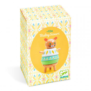 BabySouri, jeu d'empilage en bois DJECO 6131