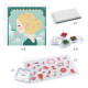 Coffret tampons transparents "Motifs et parures" DJECO 8967