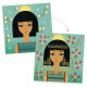 Coffret tampons transparents "Motifs et parures" DJECO 8967