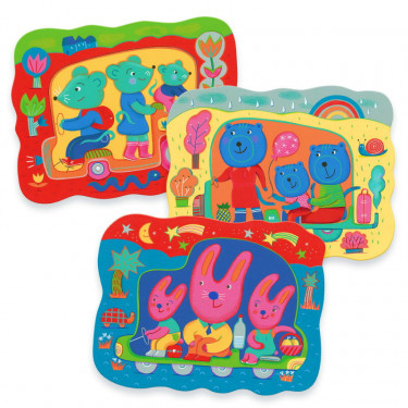 Coloriages magiques à l'eau "Caché en route" DJECO 9066