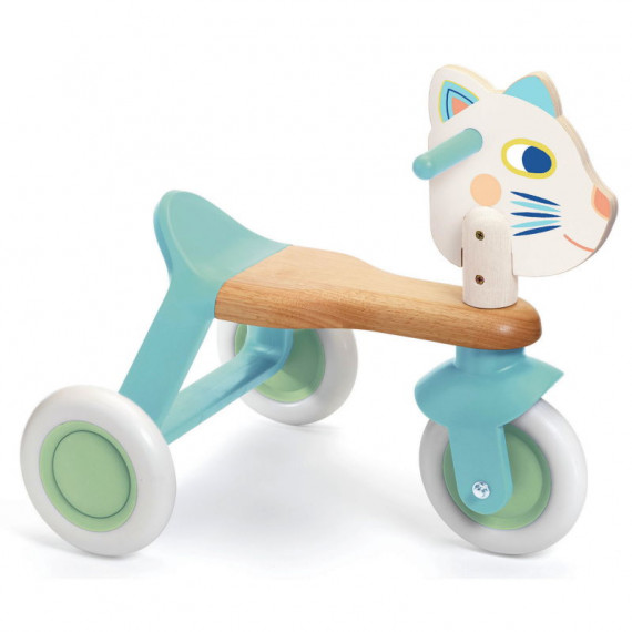 "BabyScooti" Porteur tricycle en bois pour enfant DJECO 6133
