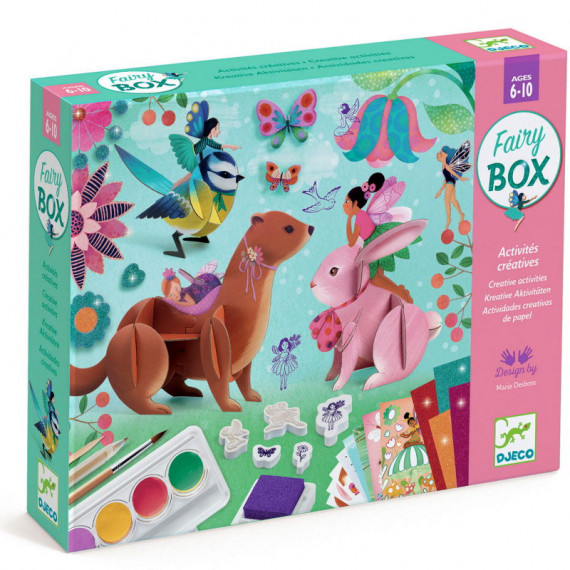 Fairy Box Coffret d'activités créatives pour enfant DJECO 9332