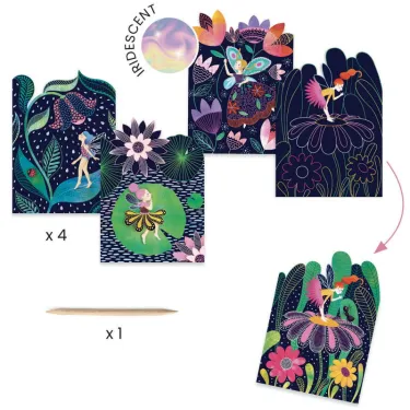 Fairy Box Coffret d'activités créatives pour enfant DJECO 9332