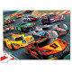 Course de voitures, puzzle 72 pcs silhouette CROCODILE CREEK