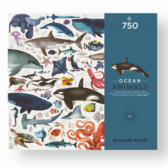 Puzzle 'Animaux marins' 750 pcs CROCODILE CREEK