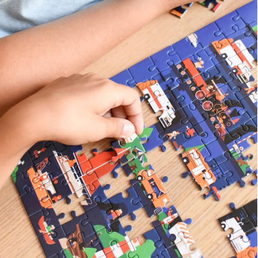 Puzzle 280 pièces "Véhicules" POPPIK