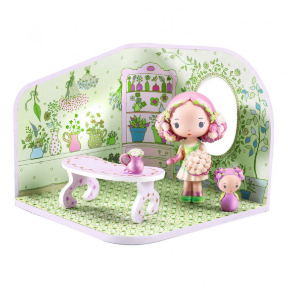 tinyshop de Rosalie, maison pour figurine tinyly de Djeco 6954