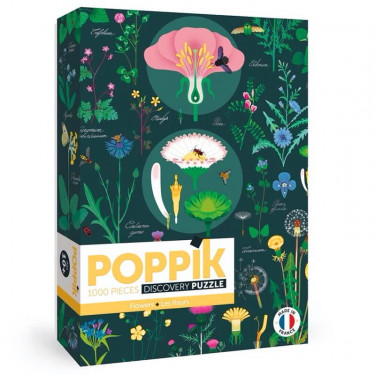 Puzzle 1000 pièces "Botanique" POPPIK