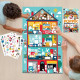 Poster en stickers "La maison de Graou" Poppik