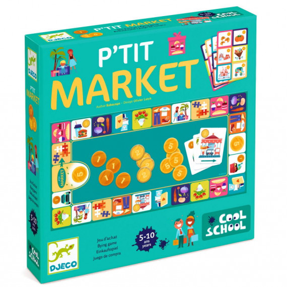 Cool School "P'tit Market", jeu d'achat DJECO 8533