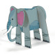 Kit animaux DIY "Savane" DJECO 8003 Color. Assemble. Play