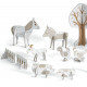 Kit animaux DIY "Ferme" DJECO 8000 Color. Assemble. Play