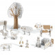 Kit animaux DIY "Ferme" DJECO 8000 Color. Assemble. Play