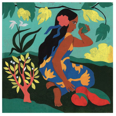 Cartes à peindre "Polynésie" DJECO 9372 inspired by Paul Gauguin