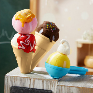 Ensemble cornets de glace, jouet dinette HABA 306436