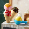 Ensemble cornets de glace, jouet dinette HABA 306436