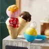Ensemble cornets de glace, jouet dinette HABA 306436